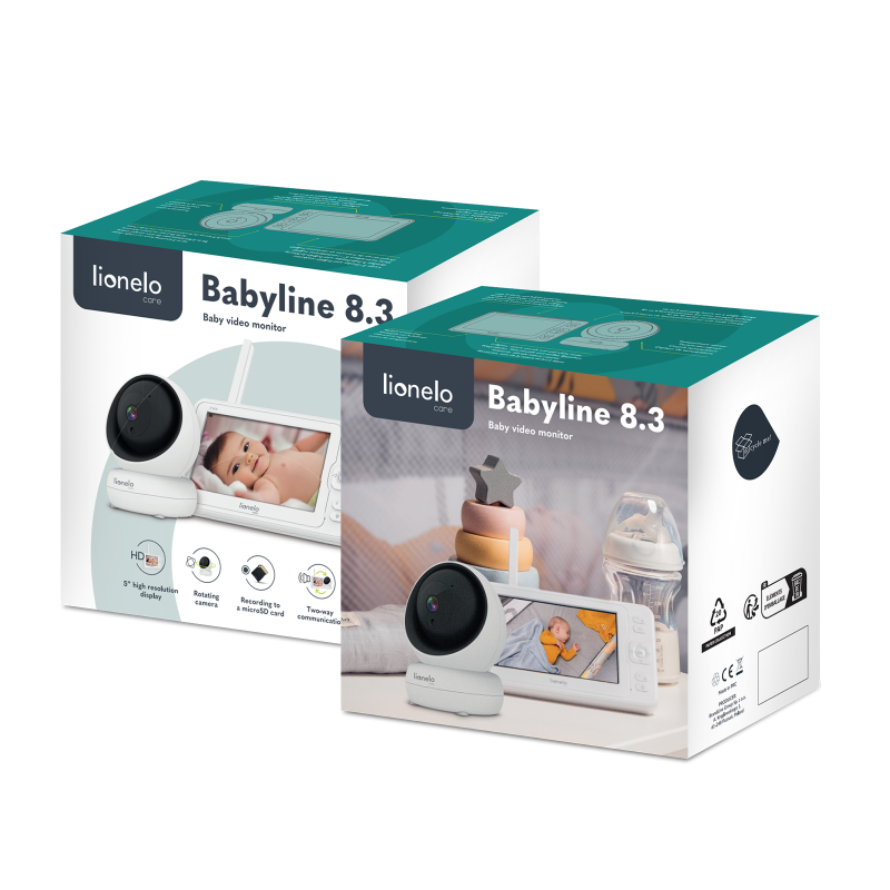 Lionelo - Elektronska varuška Babyline 8.3