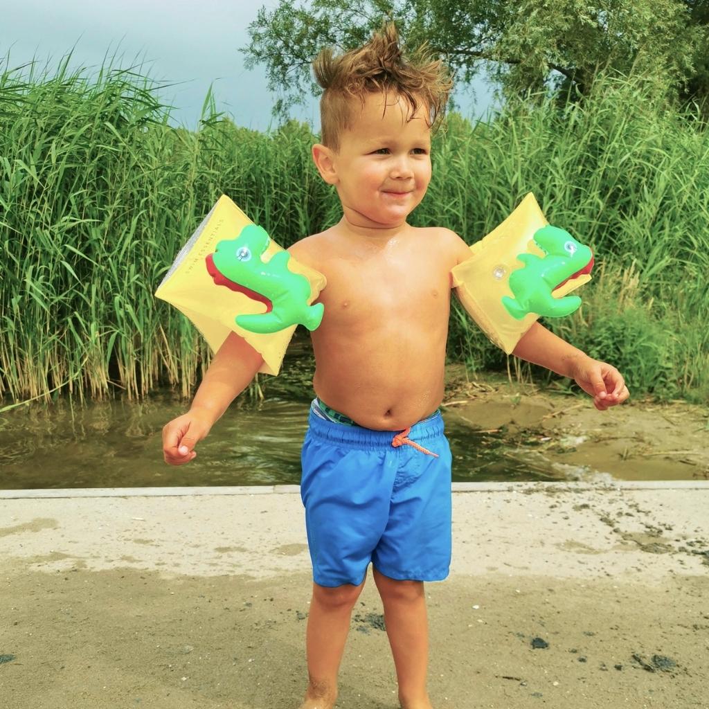 Otroški rokavčki 3D Dinozaver, 2-6 let - Swim Essentials