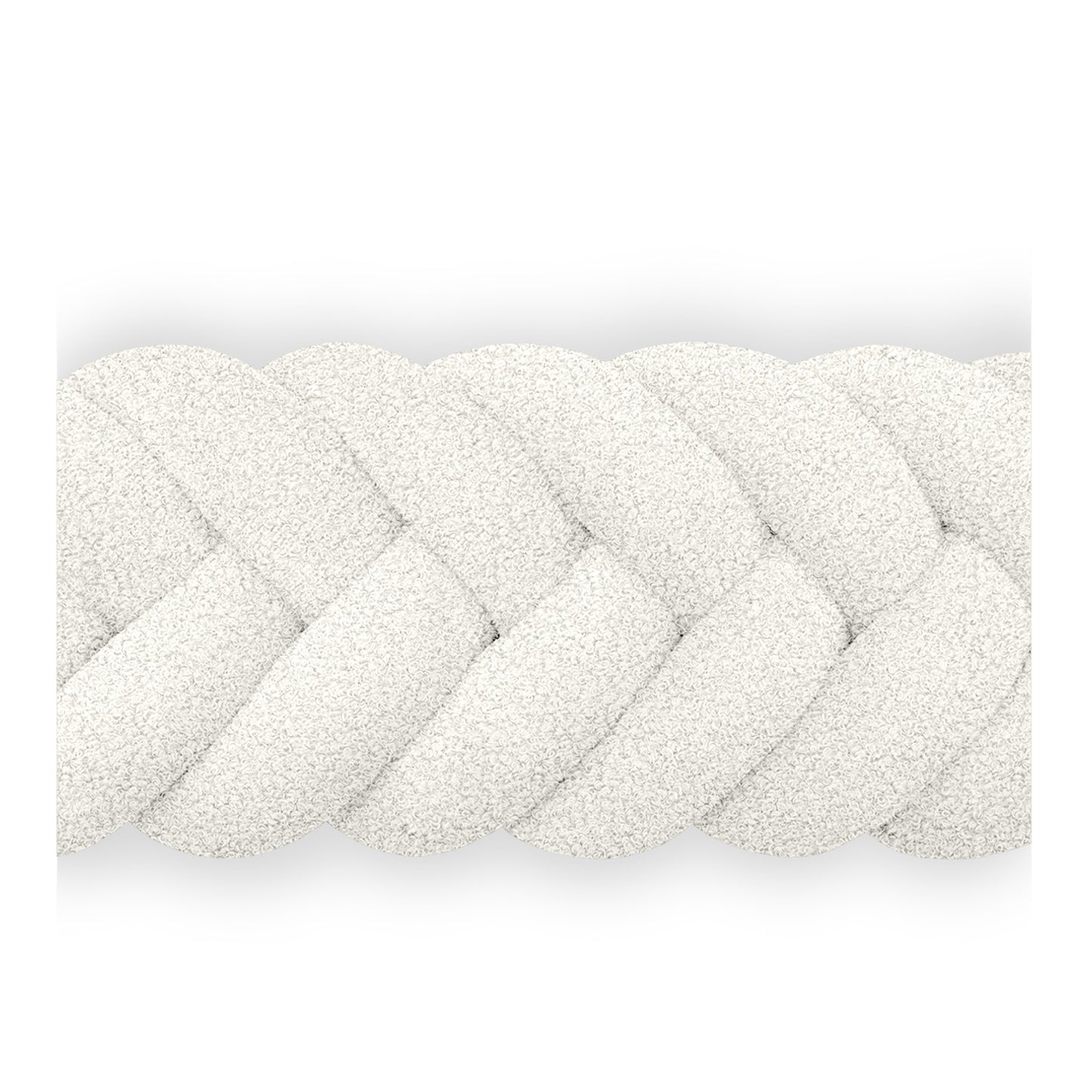 Obrobe za posteljico -  Fishtail mini Fluffy Boucle