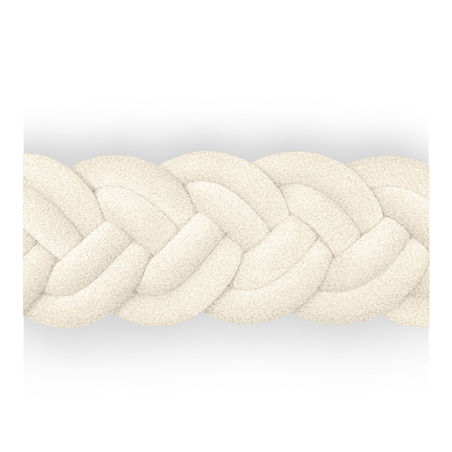 Obrobe za posteljico -  Kitke Double mini (Narrow) Fluffy Boucle
