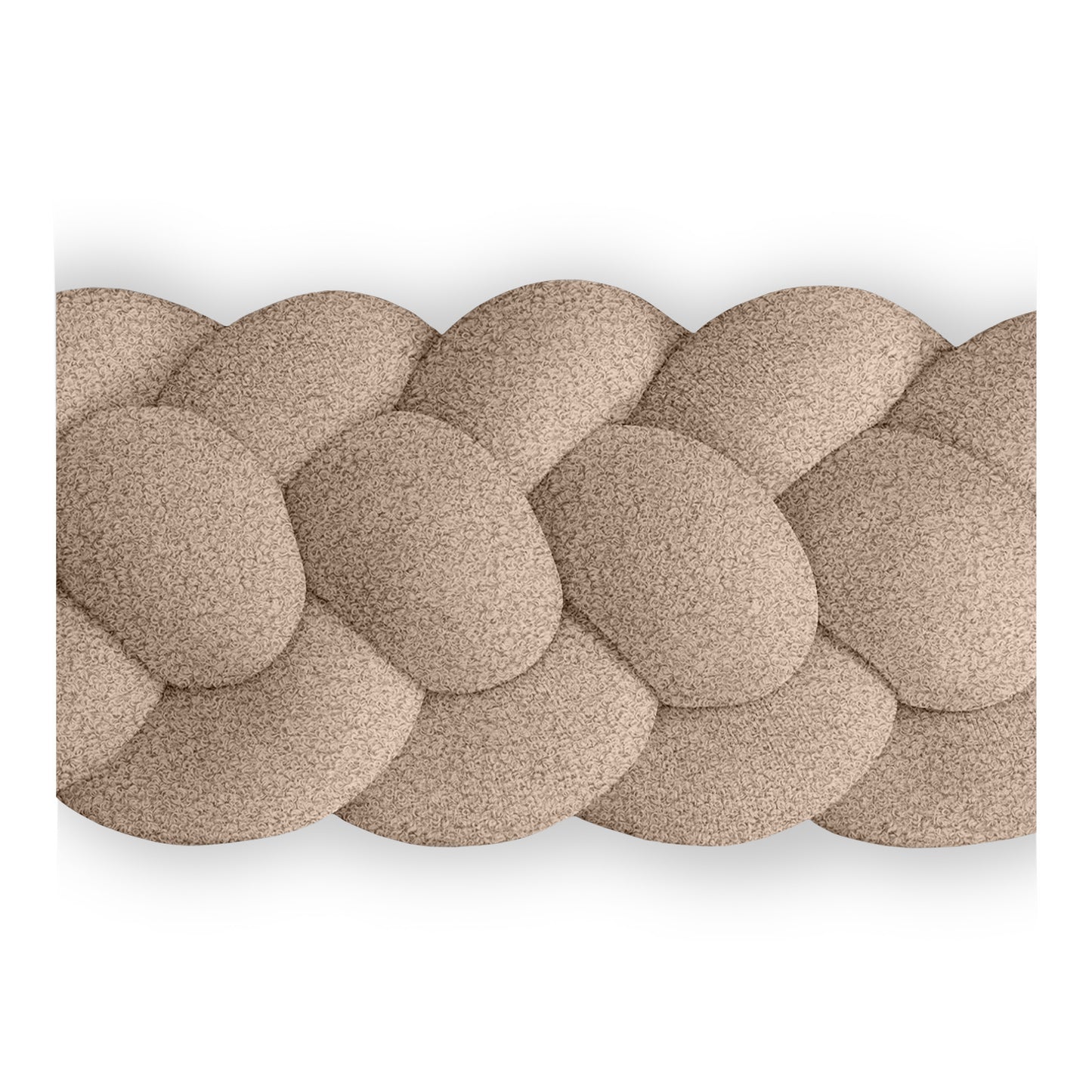 Obrobe za posteljico - 4-delne kitke Fluffy Boucle