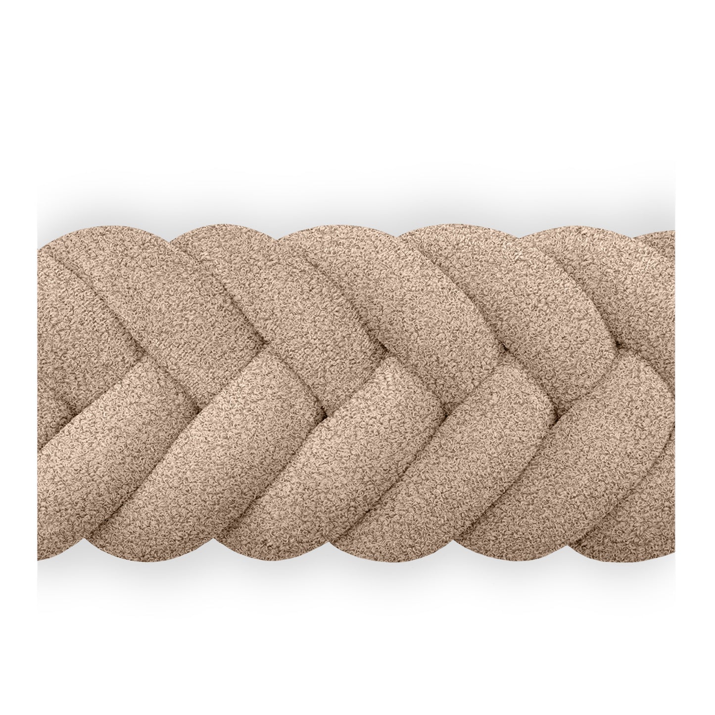 Obrobe za posteljico -  Fishtail mini Fluffy Boucle
