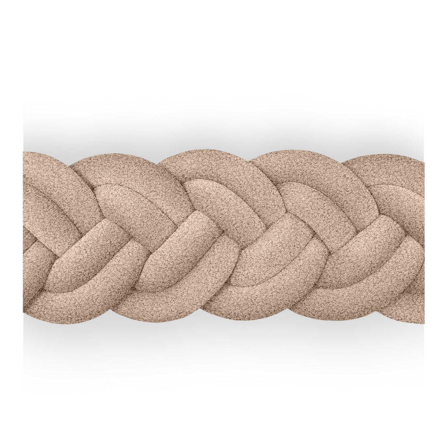 Obrobe za posteljico -  Kitke Double mini (Narrow) Fluffy Boucle