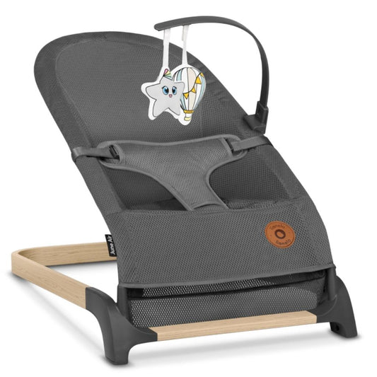 Lionelo - Otroški gugalnik June Air Grey Graphite