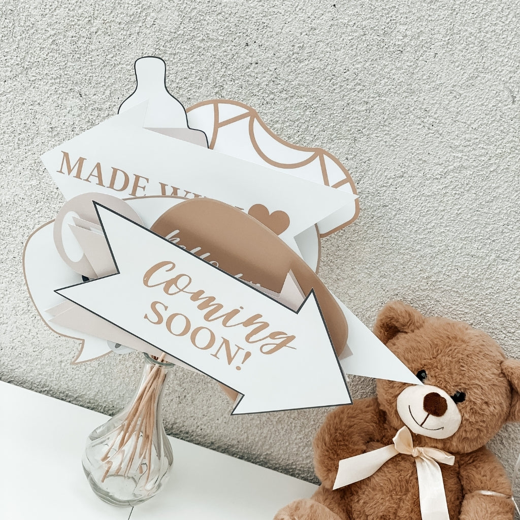 Baby Shower dekoracija Boho Neutral