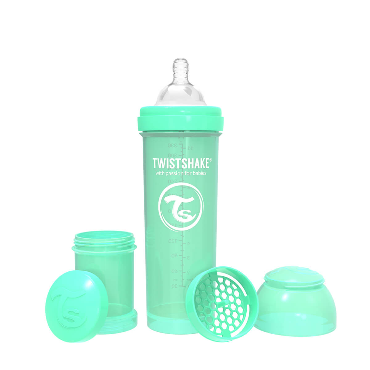 Twistshake - steklenička Anti - Colic 330ml (4+m)